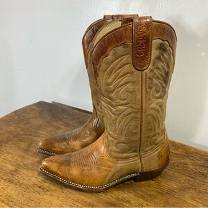 Sancho cowboy leather boots, like new